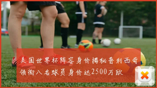 美国世界杯阵容身价揭秘普利西奇领衔八名球员身价达2500万欧